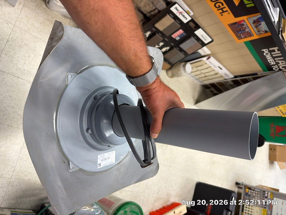 HEATED TPO/FPO DRAIN - TWE RETRO 4" ELEVATE